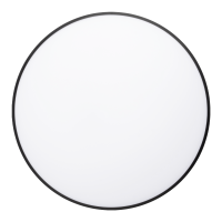 Светильник настенно-потолочный свд 36Вт 4000К 2880лм круг черный  Jazzway