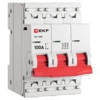 Выключатель нагрузки 3Р 100А ВН-125N EKF PROxima