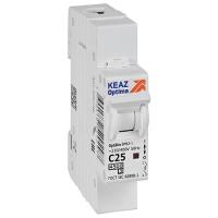 купить Автомат 1Р 25А C 4,5кА ВМ63 КЭАЗ OptiDin  в Тольятти Автомат 1Р 25А C 4,5кА ВМ63 КЭАЗ OptiDin