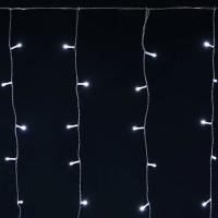 купить Гирлянда бахрома 4,5*0,7м белый 200свд соединяемая IP44 прозрачный провод  в Тольятти Гирлянда бахрома 4,5*0,7м белый 200свд соединяемая IP44 прозрачный провод