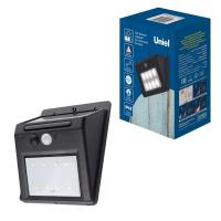 купить Светильник на солнечной батарее, с датчиком движения 6500К, 180лм, черный в Тольятти Светильник на солнечной батарее, с датчиком движения 6500К, 180лм, черный