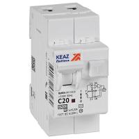 купить Дифавтомат 2Р 20А C тип AC 30мА 4,5кА 2мод OptiDin D63 КЭАЗ в Тольятти Дифавтомат 2Р 20А C тип AC 30мА 4,5кА 2мод OptiDin D63 КЭАЗ