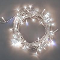 Гирлянда нить 20м белый 150свд IP44 прозрачный провод 