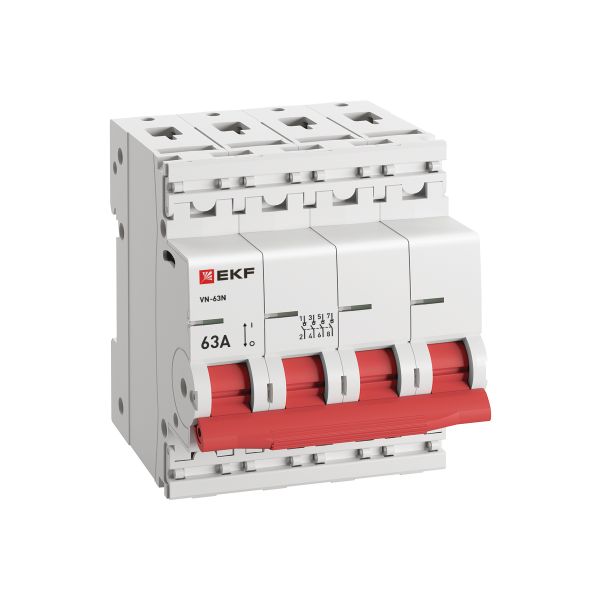 Выключатель нагрузки 4Р 63А ВН-63N EKF PROxima