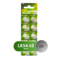 купить Батарейка дисковая G10 (389, LR1130, LR54) штучно GP  в Тольятти Батарейка дисковая G10 (389, LR1130, LR54) штучно GP