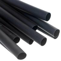 купить Трубка ТУТ 4/1, 6/1,5, 8/2мм черный 0,1м с клеем 10шт набор в Тольятти Трубка ТУТ 4/1, 6/1,5, 8/2мм черный 0,1м с клеем 10шт набор