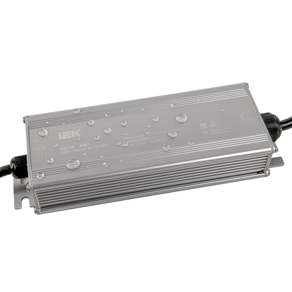 Блок питания 24В 100Вт IP67 IEK