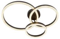 Светильник потолочный (люстра) свд 110Вт 3000К-6000К 2684лм черный/белый пульт диммер 