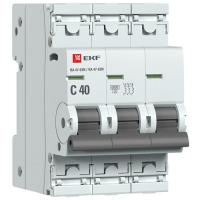 купить Автомат 3Р 40А C 6кА ВА47-63N EKF  в Тольятти Автомат 3Р 40А C 6кА ВА47-63N EKF