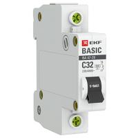 купить Автомат 1Р 32А C 4,5кА ВА47-29 EKF Basic  в Тольятти Автомат 1Р 32А C 4,5кА ВА47-29 EKF Basic