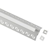 купить Профиль с экраном под штукатурку 50*22*2500мм ЭРА заглушки 2шт, внеш. угол в Тольятти Профиль с экраном под штукатурку 50*22*2500мм ЭРА заглушки 2шт, внеш. угол