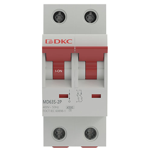 купить Автомат 2Р 40А C 4,5кА MD63S DKC YON max  в Тольятти Автомат 2Р 40А C 4,5кА MD63S DKC YON max