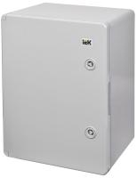 купить Корпус ЩМПп 400*300*220мм IP65 пластик серый IEK  в Тольятти Корпус ЩМПп 400*300*220мм IP65 пластик серый IEK