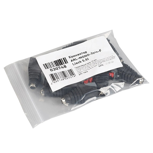 Лента коннектор разъем-джек IP20 Arlight F подкл.к адаптеру