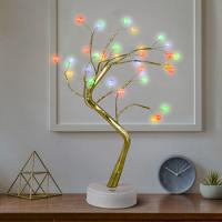 купить Дерево свд "Жемчужное" RGB 36Led h45 см, на батарейках (3*AA) IP20 в Тольятти Дерево свд "Жемчужное" RGB 36Led h45 см, на батарейках (3*AA) IP20