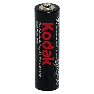 Батарейка AA(пальчик) солевая штучно Kodak 