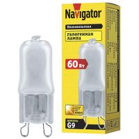 купить Лампа капсула галоген G9 60Вт 610лм матовая Navigator  в Тольятти Лампа капсула галоген G9 60Вт 610лм матовая Navigator