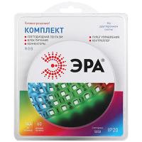 купить Лента свд 12В 14,4Вт/м 60свд/м RGB 5050 IP20 ЭРА 5м комплект в Тольятти Лента свд 12В 14,4Вт/м 60свд/м RGB 5050 IP20 ЭРА 5м комплект