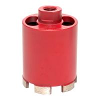 купить Коронка по бетону алмазная для дрелей с микроударом DCH-82MHS Micro Hit Laser M16 EKF Professional в Тольятти Коронка по бетону алмазная для дрелей с микроударом DCH-82MHS Micro Hit Laser M16 EKF Professional