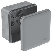 купить Коробка 85*85*42 квадрат серый IP66 прямой монтаж Systeme Electric в Тольятти Коробка 85*85*42 квадрат серый IP66 прямой монтаж Systeme Electric