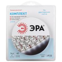 купить Лента свд 12В 14,4Вт/м 60свд/м 6500К 500лм/м 5050 IP20 ЭРА 5м комплект в Тольятти Лента свд 12В 14,4Вт/м 60свд/м 6500К 500лм/м 5050 IP20 ЭРА 5м комплект