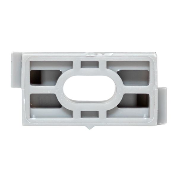 купить Держатель для трубы 20мм серый 100шт EKF  в Тольятти Держатель для трубы 20мм серый 100шт EKF