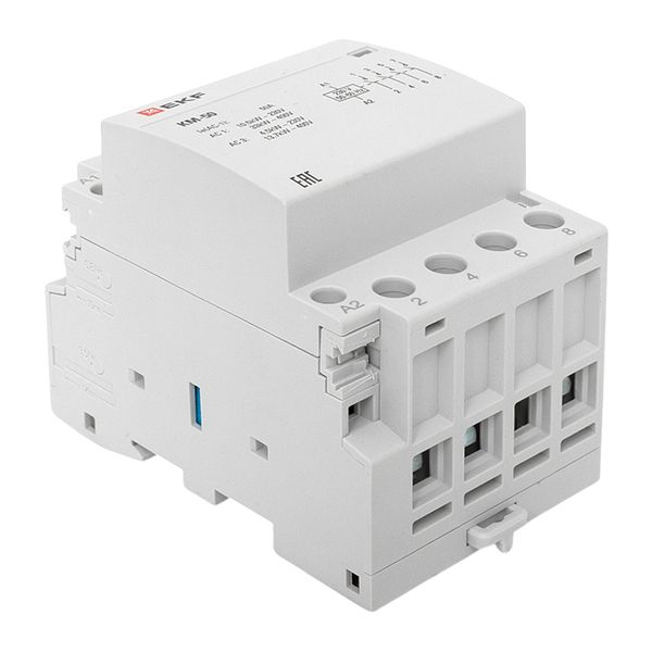 купить Контактор модульный 50А 220В 4НО 3мод КМ EKF в Тольятти Контактор модульный 50А 220В 4НО 3мод КМ EKF