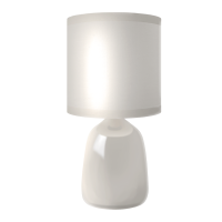 Светильник настольный 1*40Вт E14 белый Jazzway 