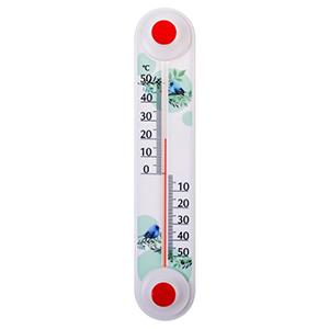 купить Термометр уличный на липучке -50°...+50°С пластик  в Тольятти Термометр уличный на липучке -50°...+50°С пластик