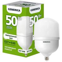 купить Лампа свд E27/Е40 50Вт 4000К 5000лм HP цилиндр матовый Generica  в Тольятти Лампа свд E27/Е40 50Вт 4000К 5000лм HP цилиндр матовый Generica