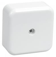 купить Коробка 50*50*20 квадрат белый IP40  без клеммников ИЭК, аналог9208721 в Тольятти Коробка 50*50*20 квадрат белый IP40  без клеммников ИЭК, аналог9208721