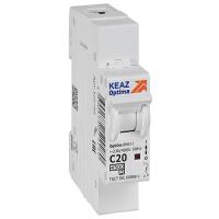 купить Автомат 1Р 20А C 4,5кА ВМ63 КЭАЗ OptiDin  в Тольятти Автомат 1Р 20А C 4,5кА ВМ63 КЭАЗ OptiDin