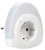 купить Ночник свд 0,5Вт белый с розеткой в Тольятти Ночник свд 0,5Вт белый с розеткой