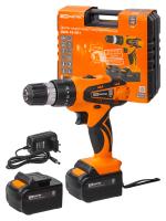 Дрель-шуруповерт аккум. 18В 2*2,0Ач 0-32Нм 0-1400об/мин TDM ДША-18-ЛК1