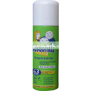 купить Аэрозоль от комаров 150мл Mosquitall в Тольятти Аэрозоль от комаров 150мл Mosquitall