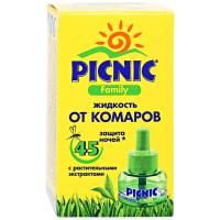 купить Жидкость от комаров 45 ночей Picnic в Тольятти Жидкость от комаров 45 ночей Picnic