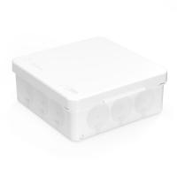 купить Коробка 100*100*40 квадрат белый IP66  ПМ в Тольятти Коробка 100*100*40 квадрат белый IP66  ПМ