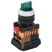 купить Переключатель АNС-22-2 2пол. зеленый с подсветкой с фиксацией IP40 IEK  в Тольятти Переключатель АNС-22-2 2пол. зеленый с подсветкой с фиксацией IP40 IEK