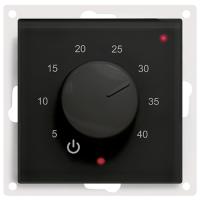 купить Терморегулятор теплого пола скрытая 16А черный Grandeks для серии Атлас в Тольятти Терморегулятор теплого пола скрытая 16А черный Grandeks для серии Атлас