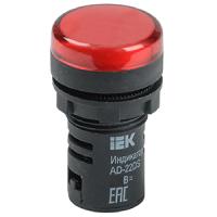 купить Лампа сигнальная AD22DS свд красный 24В IP40 IEK  в Тольятти Лампа сигнальная AD22DS свд красный 24В IP40 IEK