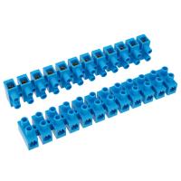 купить Клеммник ЗВИ 60А 12пар 25мм2 синий Rexant  в Тольятти Клеммник ЗВИ 60А 12пар 25мм2 синий Rexant