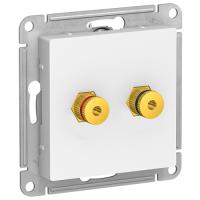 купить Атлас лотос розетка AUX скрытая 2-ая  в Тольятти Атлас лотос розетка AUX скрытая 2-ая