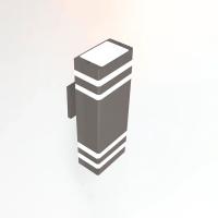 купить Светильник садово-парковый настенный 35Вт GU10 металл графит IP65 в Тольятти Светильник садово-парковый настенный 35Вт GU10 металл графит IP65