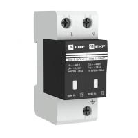 купить Ограничитель перенапряжения ОПВ-С 2Р 20/40кА 440В EKF в Тольятти Ограничитель перенапряжения ОПВ-С 2Р 20/40кА 440В EKF