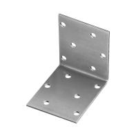 Уголок крепежный равносторонний 50*50*50*2мм цинк 