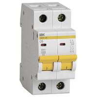 купить Автомат 2Р 6А C 4,5кА ВА47-29 IEK в Тольятти Автомат 2Р 6А C 4,5кА ВА47-29 IEK