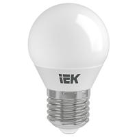купить Лампа свд 220В E27 7Вт 6500К 630лм шар G45 матовая IEK в Тольятти Лампа свд 220В E27 7Вт 6500К 630лм шар G45 матовая IEK