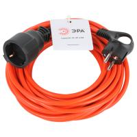 Удлинитель 1-мест 10м ПВС 3*1 оранжевый  IP20 ЭРА 