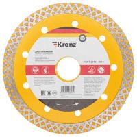 купить Диск алмазный сплошной 125*22,2мм сухой/мокрый рез KRANZ в Тольятти Диск алмазный сплошной 125*22,2мм сухой/мокрый рез KRANZ