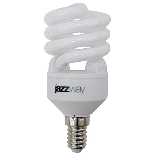купить Лампа клл E14 15Вт 4000К 800лм спираль Jazzway  в Тольятти Лампа клл E14 15Вт 4000К 800лм спираль Jazzway